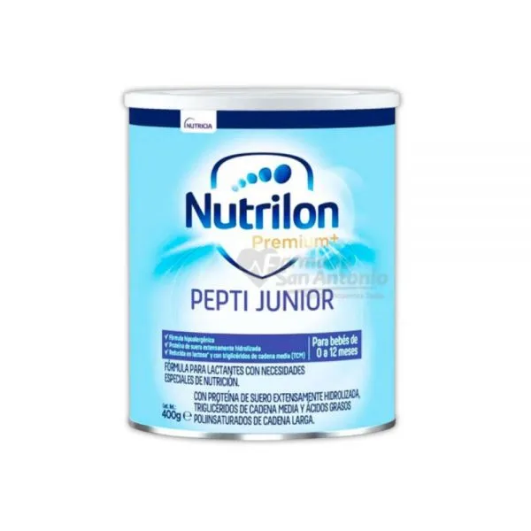 NUTRILON PEPTI JUNIOR LATA X 400 GR - Ecofarma