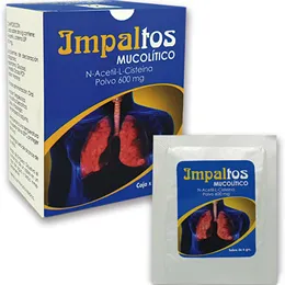 IMPALTOS N ACETILCISTEINA 600 MG CAJA X 10 SOBRES - Ecofarma