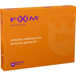 FIXIM 400 MG CAJA X 10 CAPSULAS - Ecofarma