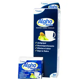 ALGHO NOCHE MIEL & LIMON CAJA X 50 SOBRES - Ecofarma