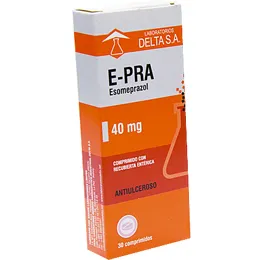 ESOMEPRAZOL 40 MG CAJA X 30 COMPRIMIDOS - Ecofarma