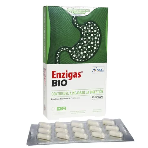 ENZIGAS BIO CAJA X 30 CAPSULAS - Ecofarma