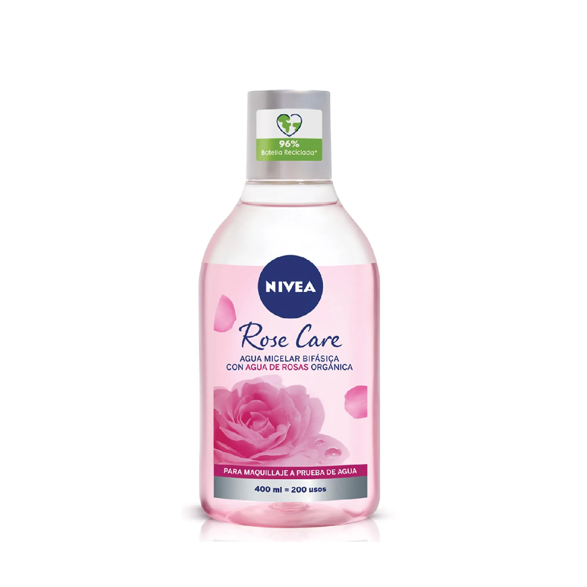 NIVEA ROSE CARE MICELAR FCO X 400 ML - Ecofarma