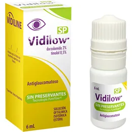 VIDILOW SP GOTAS OFTALMICAS X 6 ML - Ecofarma