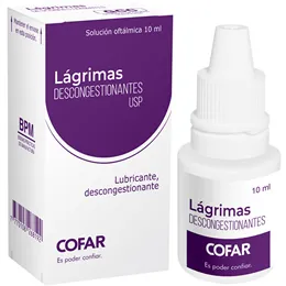LAGRIMAS DESCONGESTIONANTES GTS X 10 ML - Ecofarma
