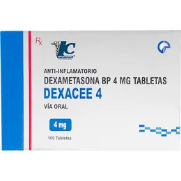 DEXACEE 4  MG CAJA X 100 COMPRIMIDOS - Ecofarma