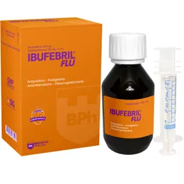 IBUFEBRIL FLU SUSPENCION FCO X 100 ML - Ecofarma