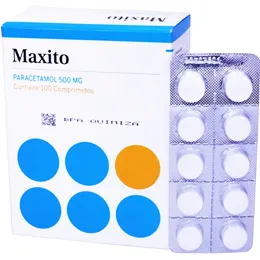 PARACETAMOL 500 MG MAXITO X 100 COMPRIMIDOS - Ecofarma