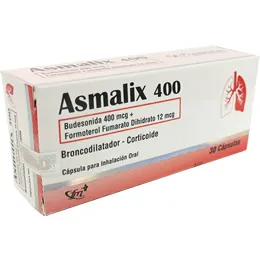 ASMALIX 400 CAJA X 30 CAPSULAS - Ecofarma