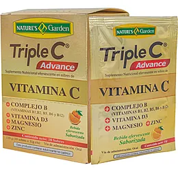 TRIPLE C ADVANCE POLVO X 20 SOBRES - Ecofarma