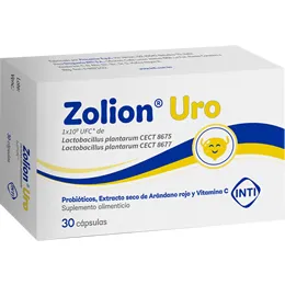 ZOLION URO CAJA X 30 CAPSULAS - Ecofarma