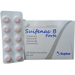 SUIFENAC B FORTECAJA X 100 TABLETAS - Ecofarma