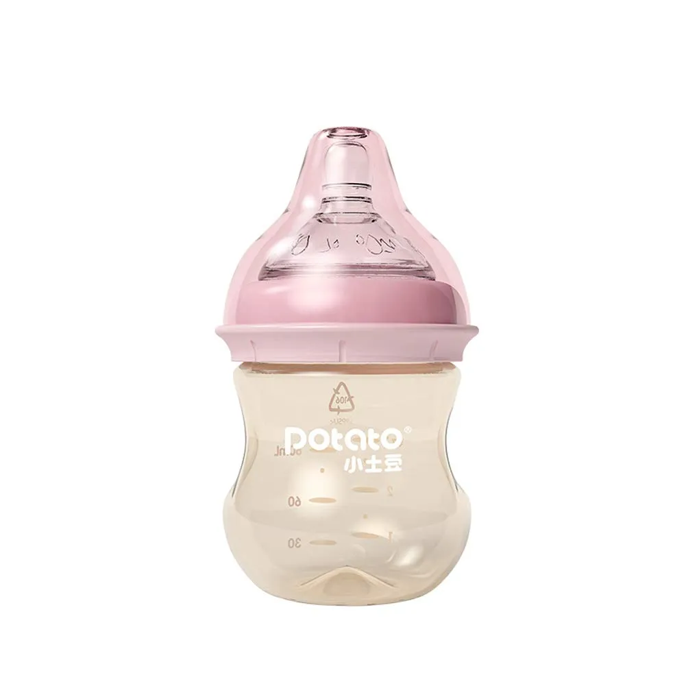 BIBERON PET POTATO BOCA ANCHA ANTICOLICO X 180 ML - Ecofarma