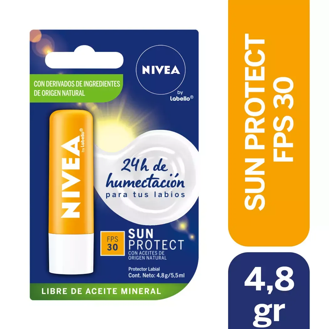 LABELLO NIVEA SUN PROTECT FPS-30 - Ecofarma