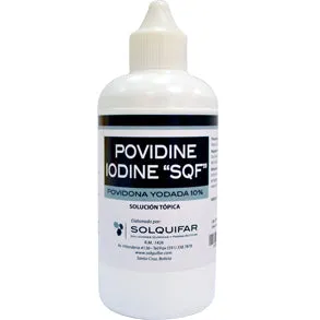 POVIDINE IODINE SOLUCION TOPICA FCO X 120 ML - Ecofarma