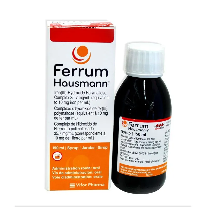 FERRUM HAUSMANN JARABE FCO X 150 ML - Ecofarma