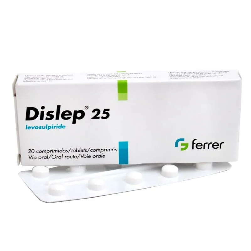 DISLEP 25 MG CAJA X 20 COMPRIMIDO - Ecofarma