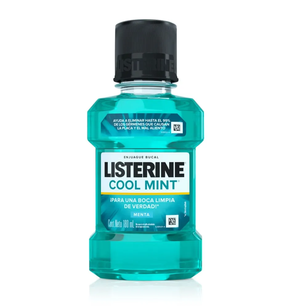 LISTERINE COOL MINT FCO X 180 ML - Ecofarma