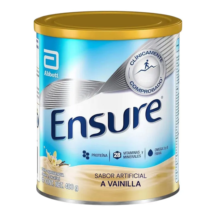 ENSURE VAINILLA POLVO X 400 GR - Ecofarma