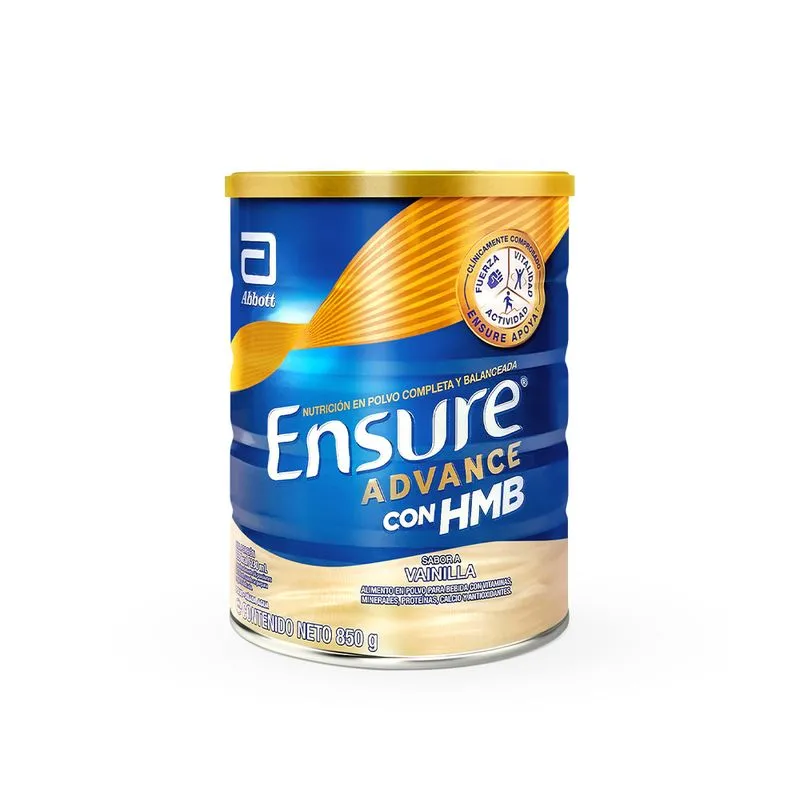 ENSURE VAINILLA POLVO X 850 GR - Ecofarma