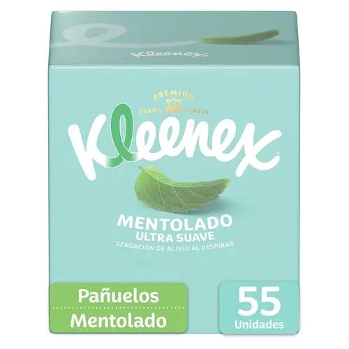 KLEENEX ULTRA SUAVE MENTOL X 40 UNID - Ecofarma