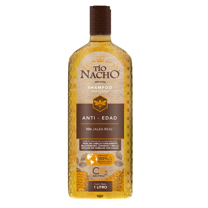 TIO NACHO SHAMPO ANTI EDAD FCO X 1 L. - Ecofarma