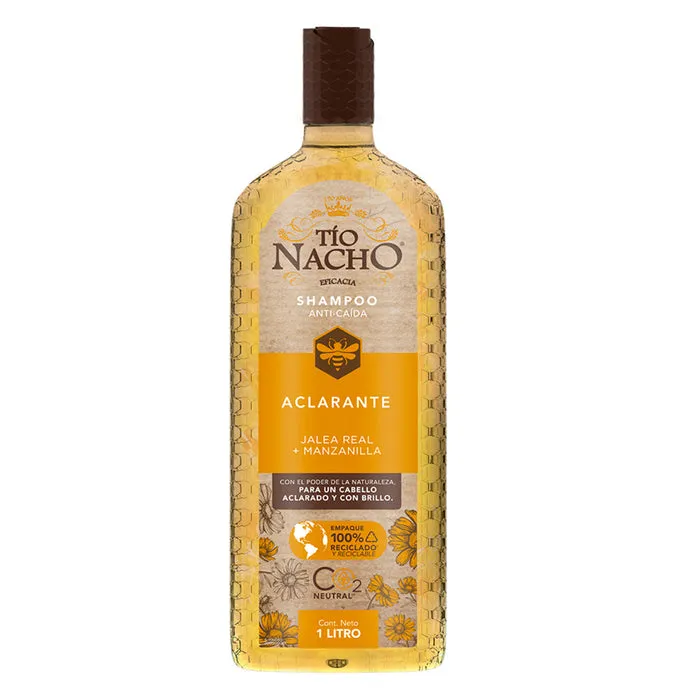 TIO NACHO SHAMPOO ACLARANTE FCO X 1 L. - Ecofarma