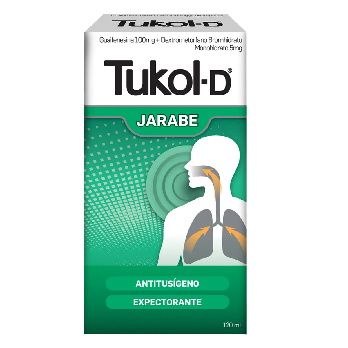 TUKOL D JARABE X 120 ML - Ecofarma