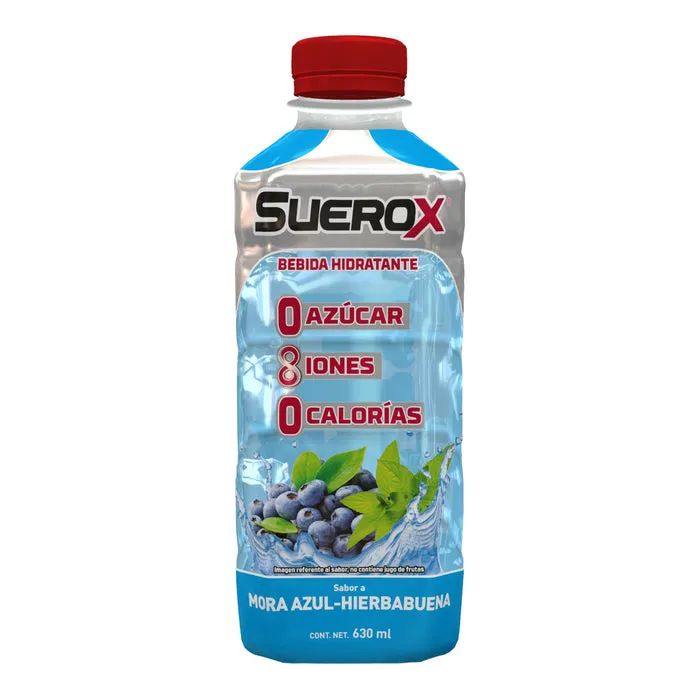 SUEROX BEBIDA HIDRATANTE MORA AZUL 630 ML - Ecofarma