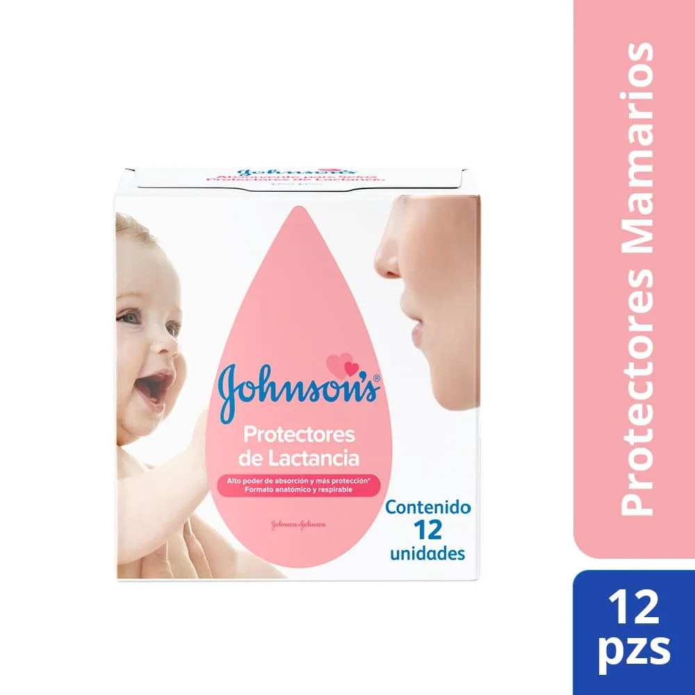 JOHNSON PROTECTOR DE LACTANCIA X 12 UNIDADES - Ecofarma
