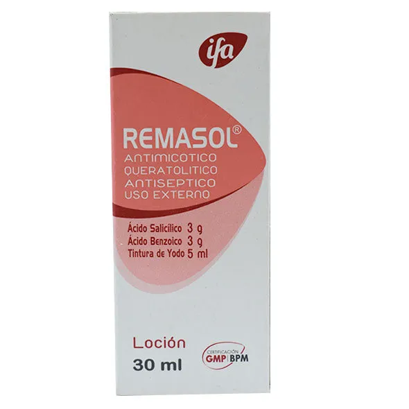 REMASOL LOCION FRASCO X 30 ML - Ecofarma