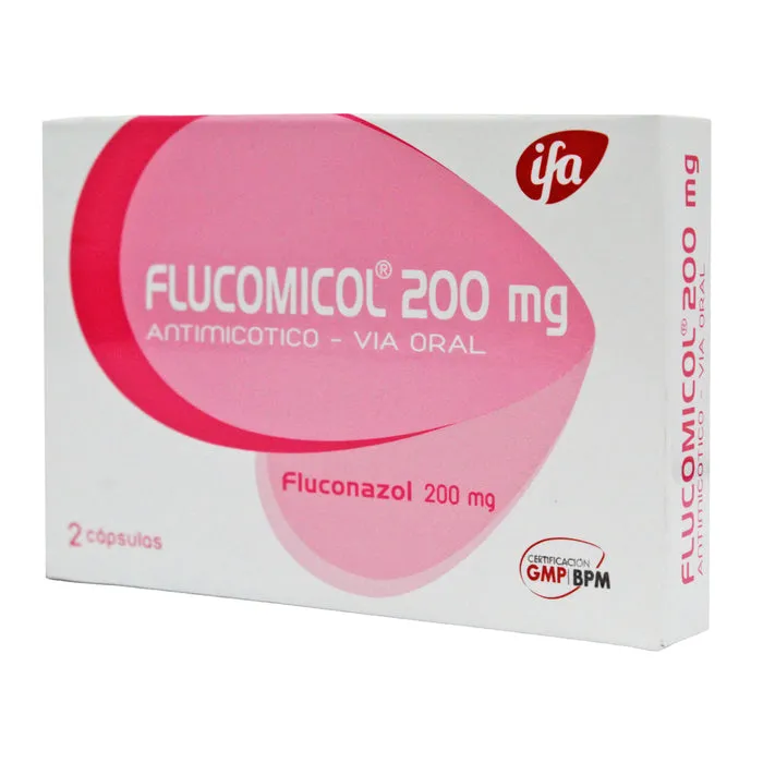 FLUCOMICOL 200 MG CAJA X 2 CAPSULAS - Ecofarma