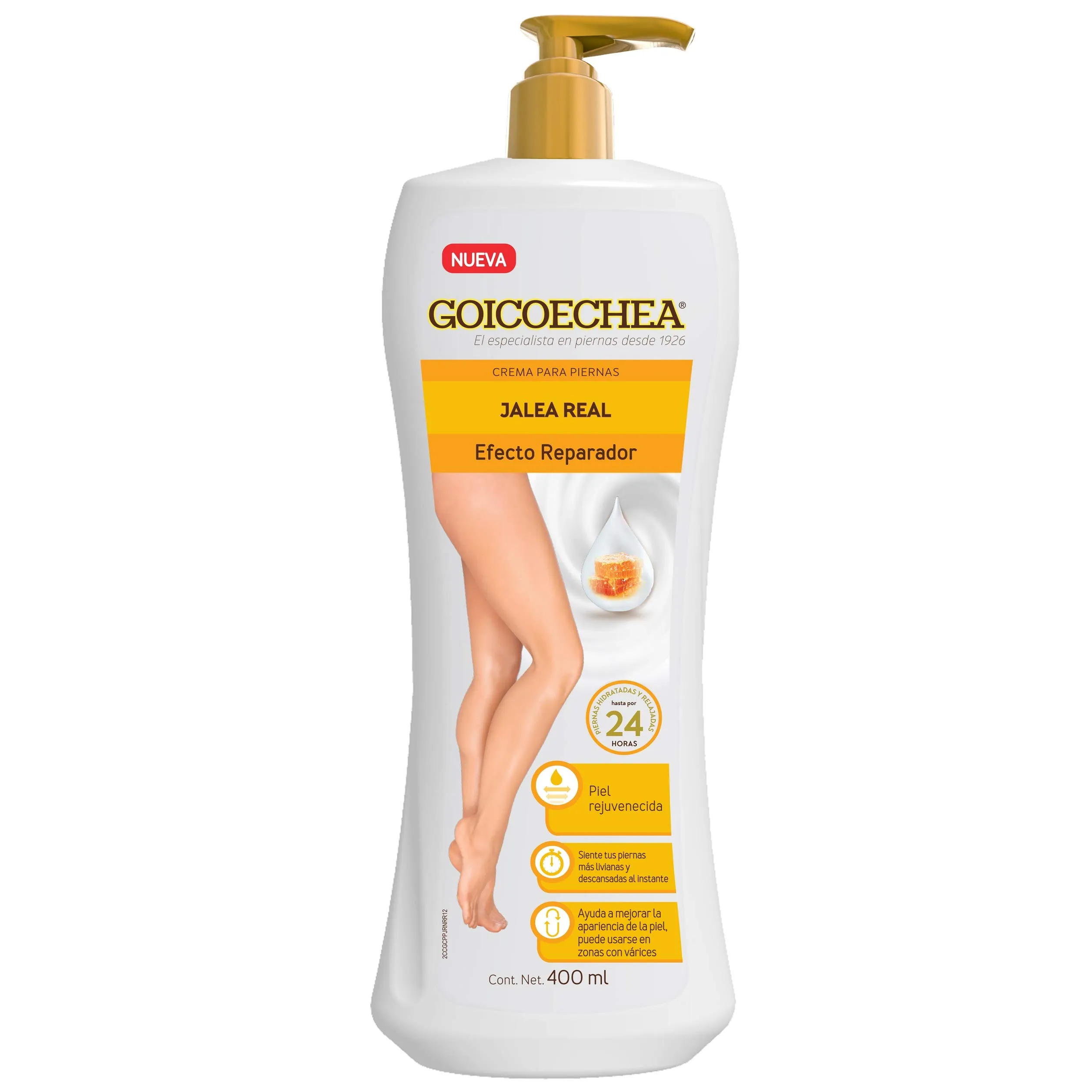 GOICOECHEA CREMA JALEA REAL X 400 ML. - Ecofarma