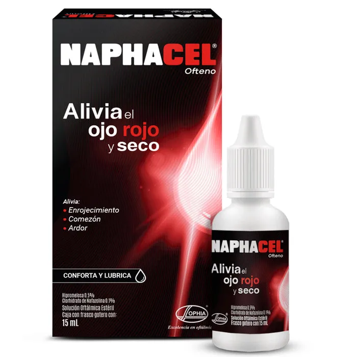 NAPHACEL OFTENO COLIRIO X 15 ML - Ecofarma