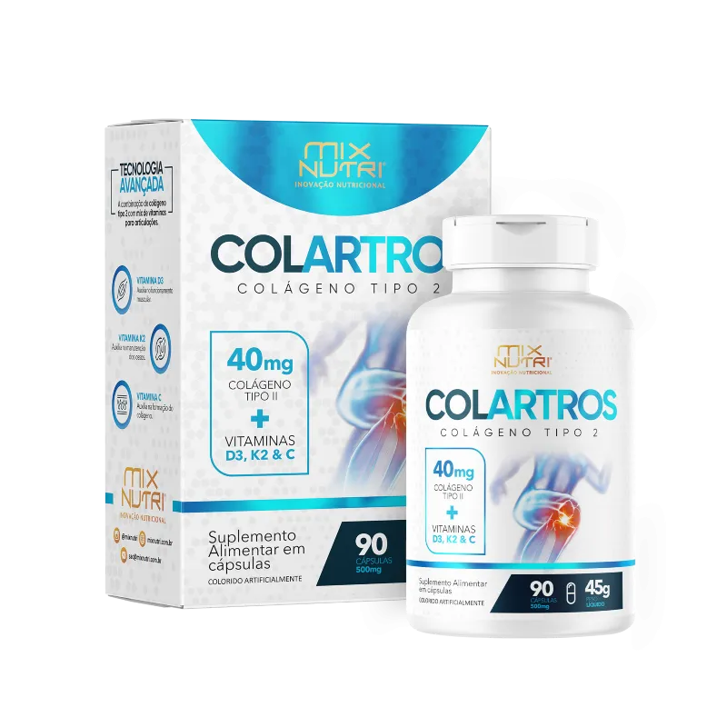 COLAGENO TIPO 2 COLARTROS X 90 CAPSULAS - Ecofarma