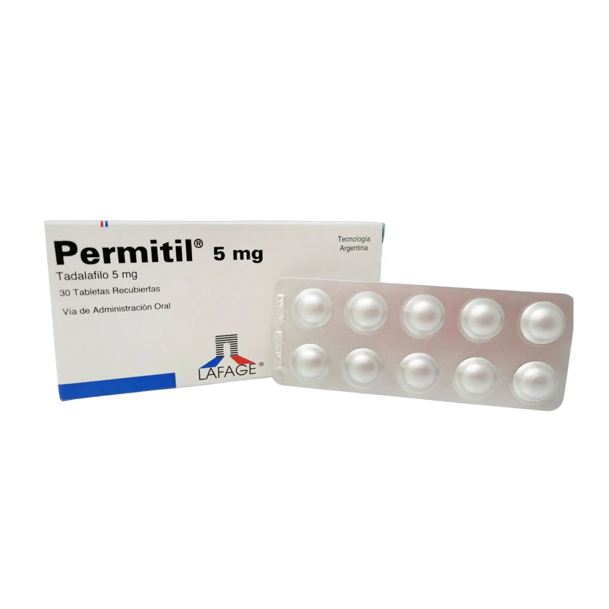 PERMITIL 5 MG X 30 COMPRIMIDOS - Ecofarma