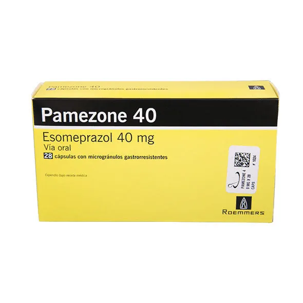 PAMEZONE 40 MG CAJA X 28 CAPSULAS - Ecofarma