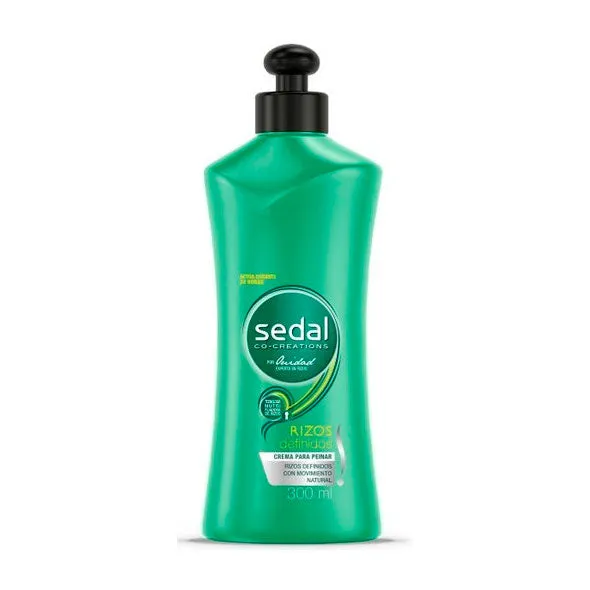 SEDAL CREMA PARA PEINAR RIZOS DEFINIDOS X 300 ML - Ecofarma