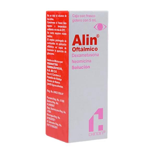 ALIN OFTALMICO GOTAS X 5 ML - Ecofarma