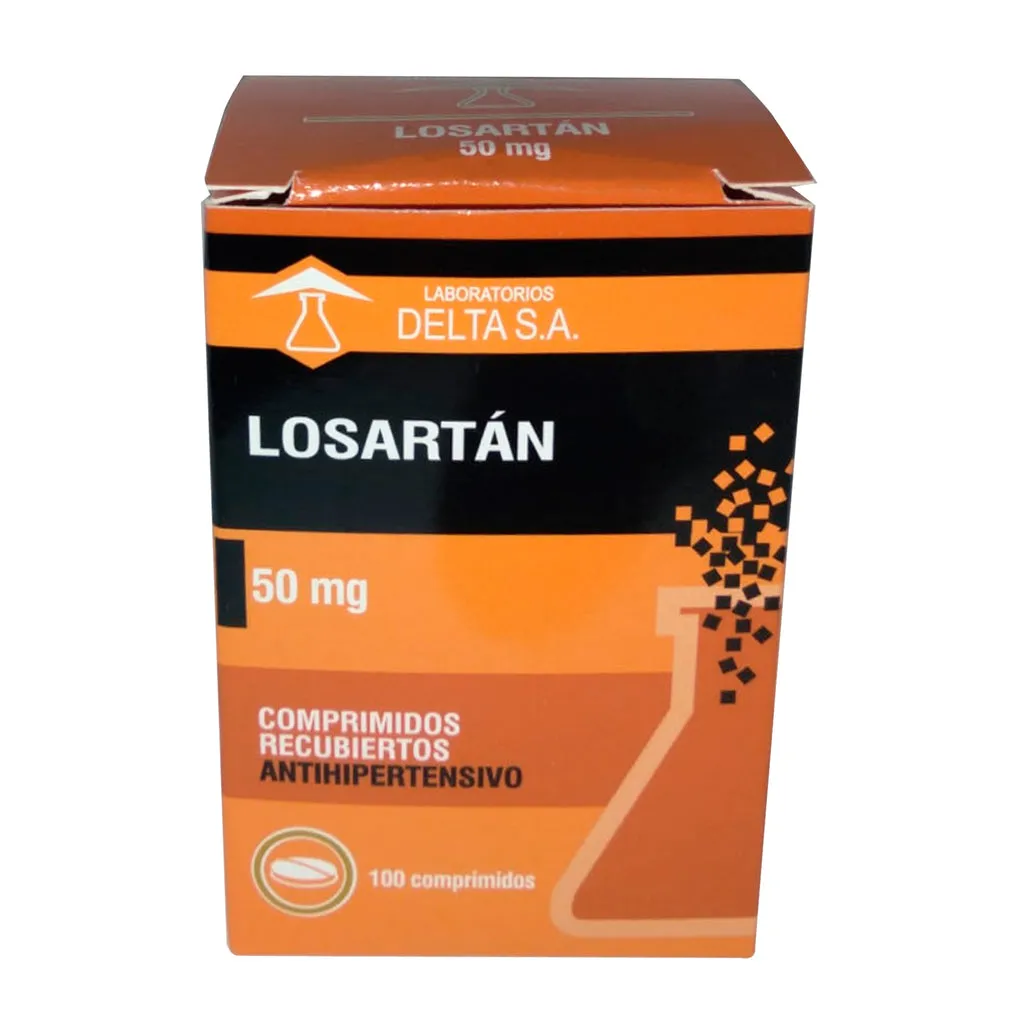 LOSARTAN 50 MG CAJA X 100 COMPRIMIDOS - Ecofarma
