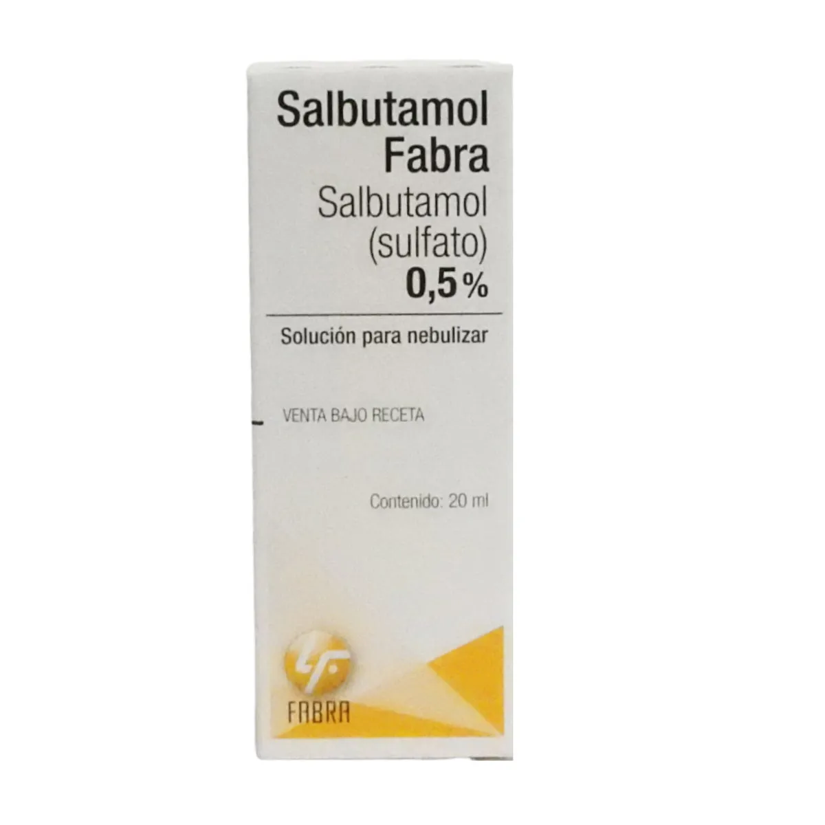SALBUTAMOL FABRA SOLUCION FCO X 20 ML - Ecofarma