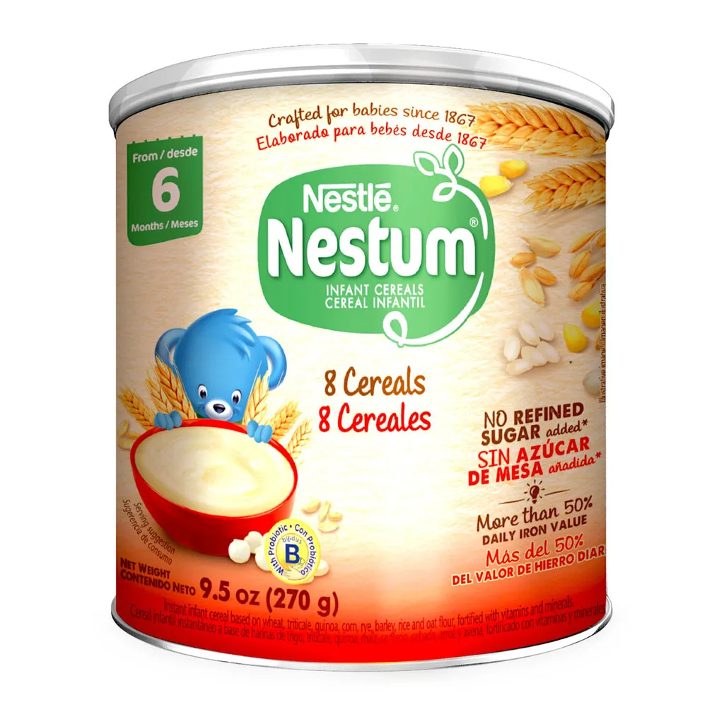 NESTUM 8 CEREALES LATA X 270 G - Ecofarma