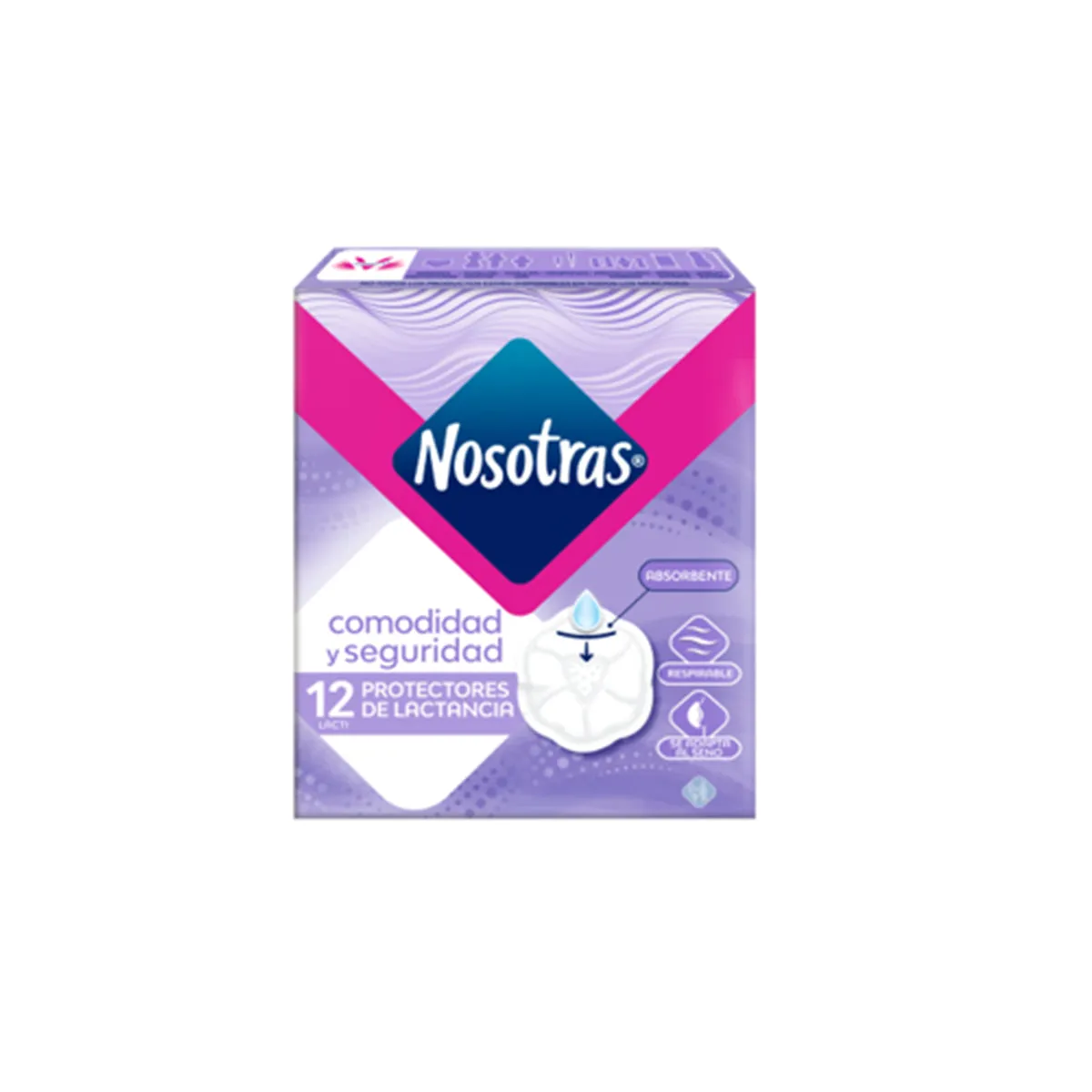 NOSOTRAS PROTECTOR DE LACTANCIA X 12 UNIDADES - Ecofarma