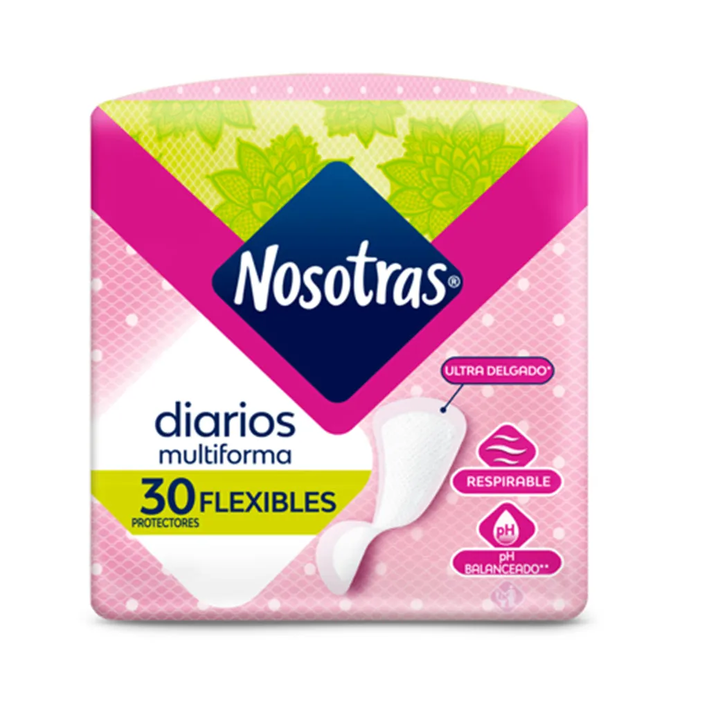 NOSOTRAS DIARIOS FLEXIBLES X 30 UNI - Ecofarma