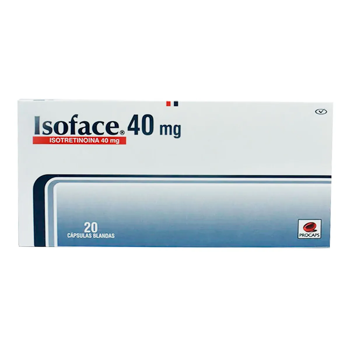 ISOFACE 40 MG CAJA X 20 CAPSULAS - Ecofarma