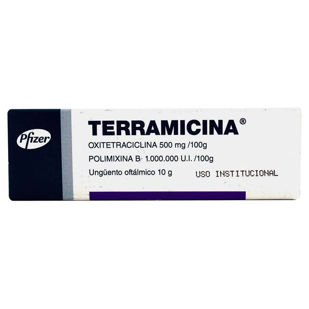 TERRAMICINA  UNGUENTO  OFTALMICO X 10 G - Ecofarma