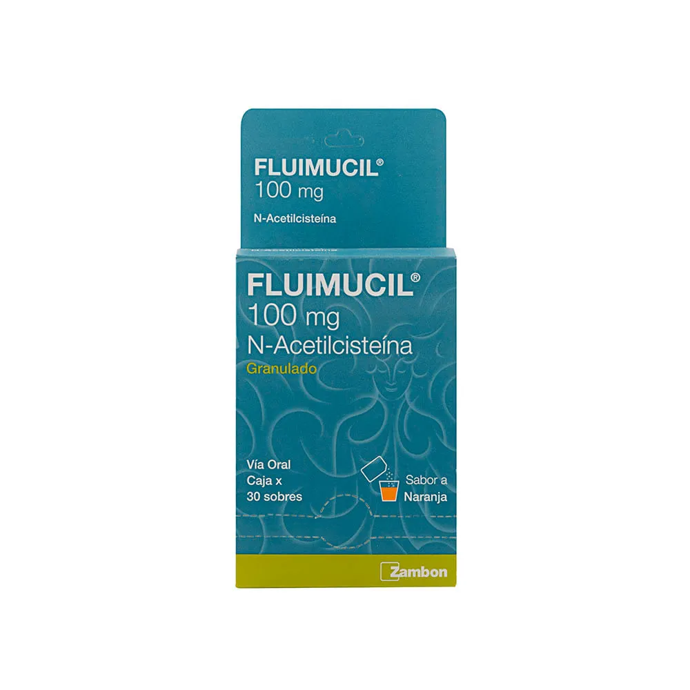 FLUIMUCIL 200 MG CAJA X 30 SOBRES - Ecofarma