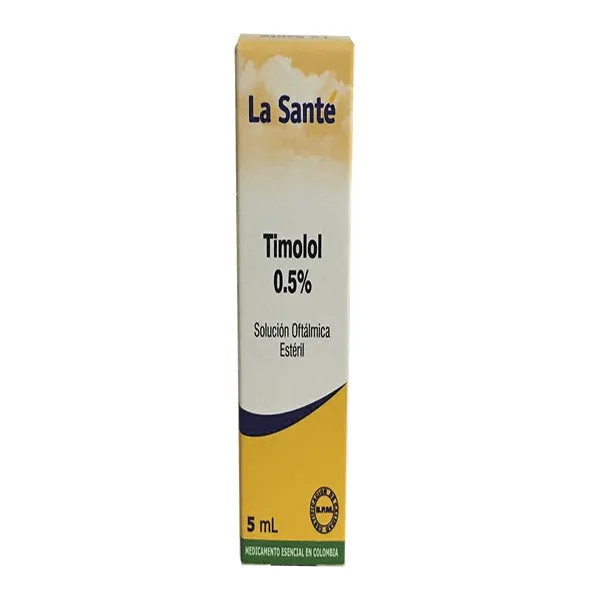 TIMOLOL 0.5% COLIRIO X 5 ML - Ecofarma