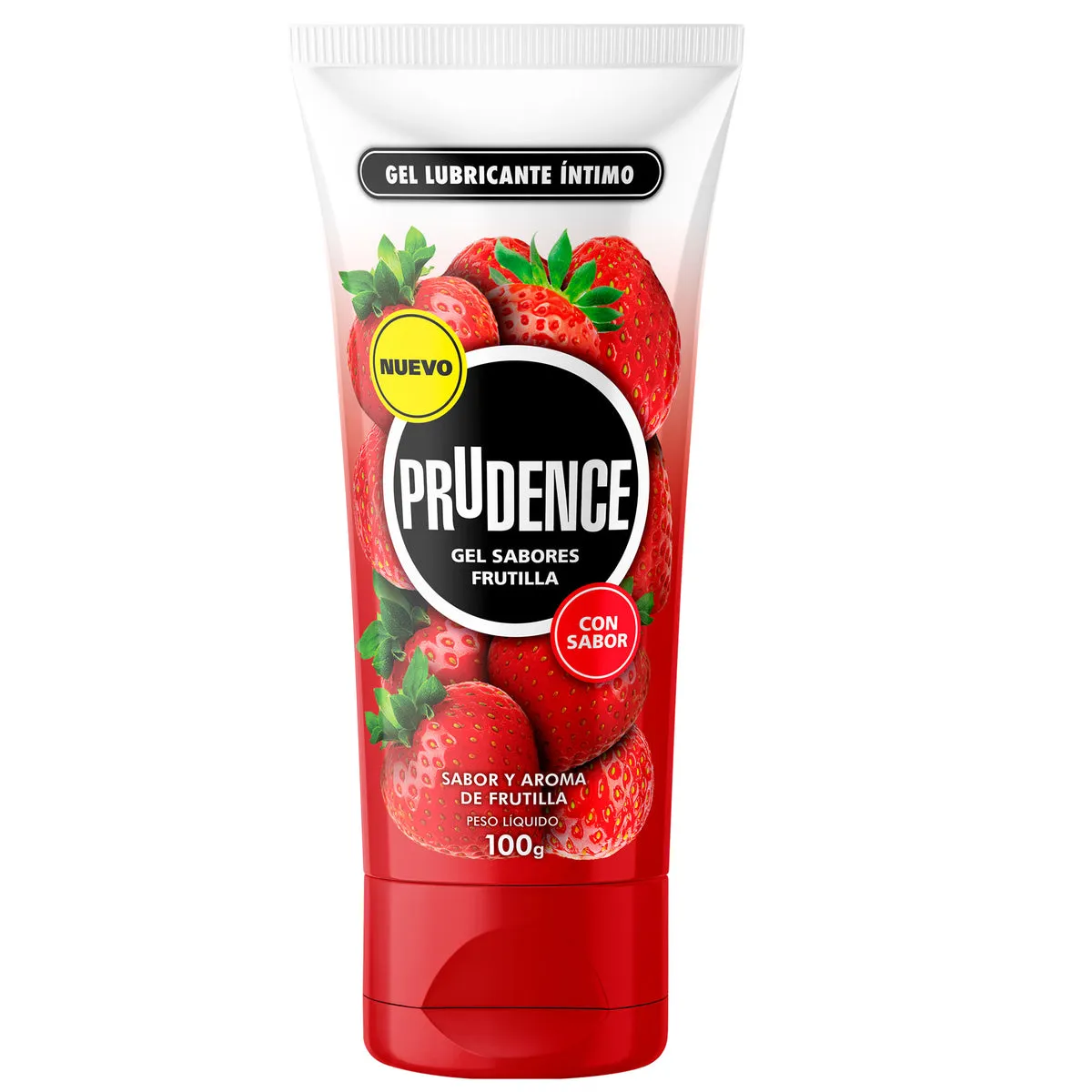 PRUDENCE GEL LUBRICANTE INTIMO SABOR FRUTILLA FRASCO X 100 G - Ecofarma