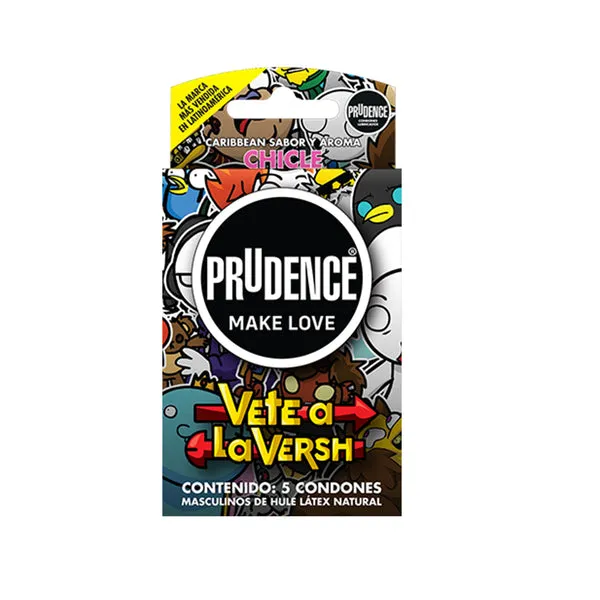 PRUDENCE SABOR Y COLOR CHICLE CAJA X 3 PRESERVATIVOS - Ecofarma